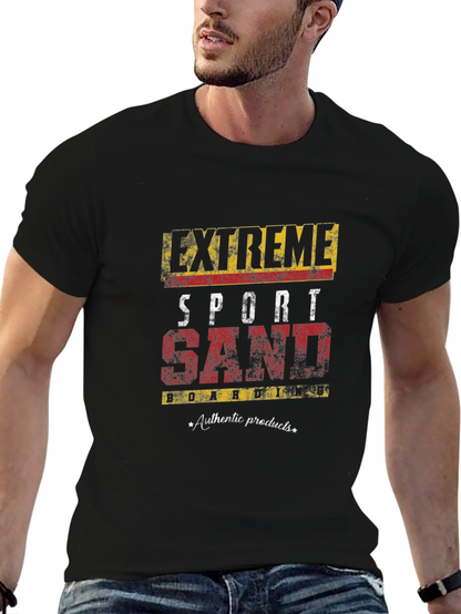 Extreme Sport Sand Boarding Graphic T-Shirt