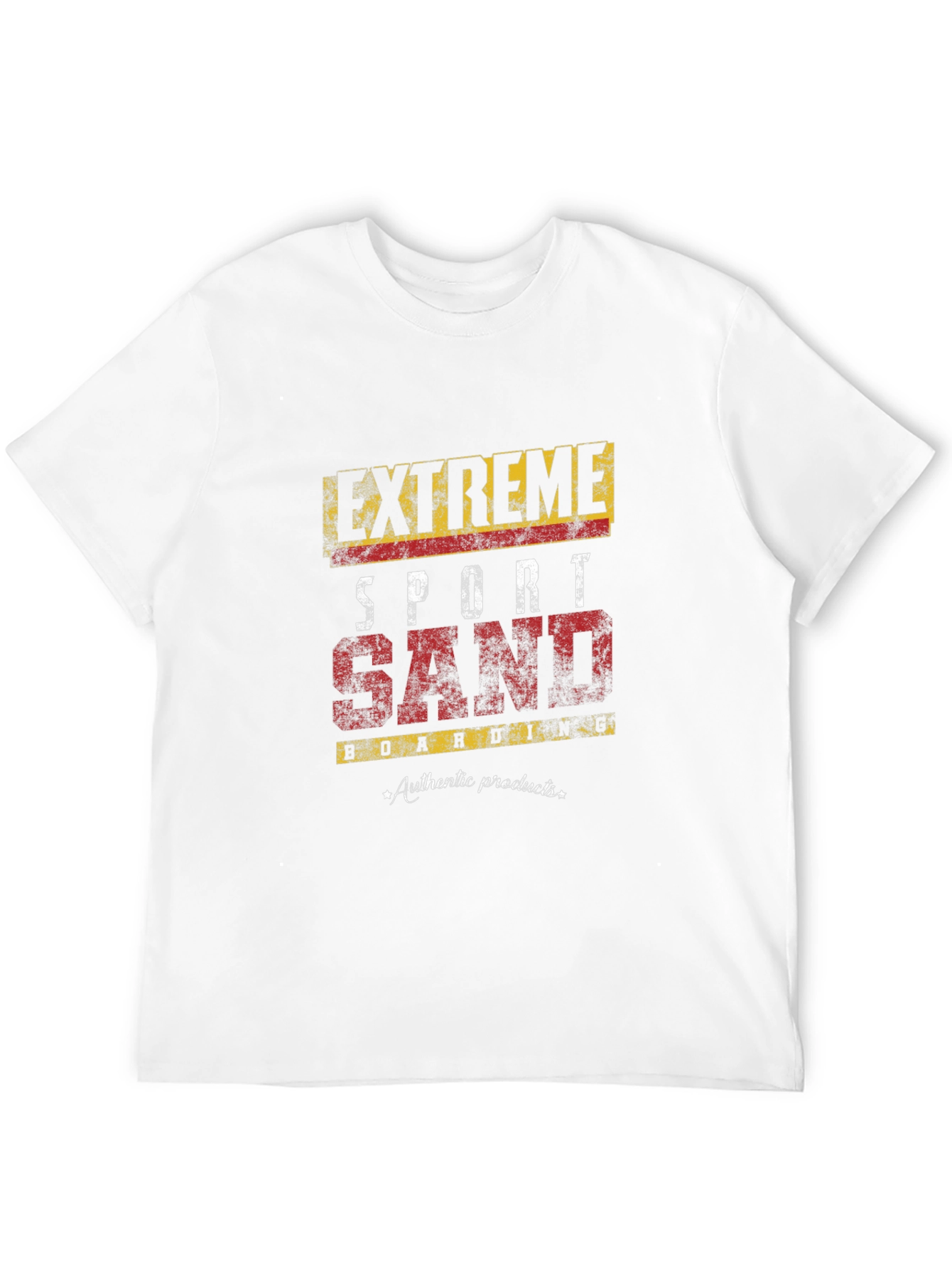 Extreme Sport Sand Boarding Graphic T-Shirt