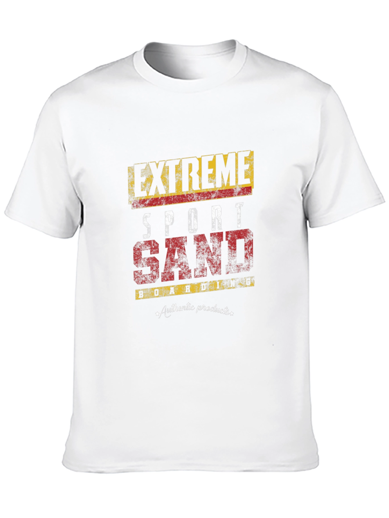 Extreme Sport Sand Boarding Graphic T-Shirt