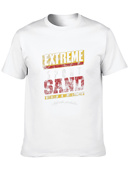 Extreme Sport Sand Boarding Graphic T-Shirt