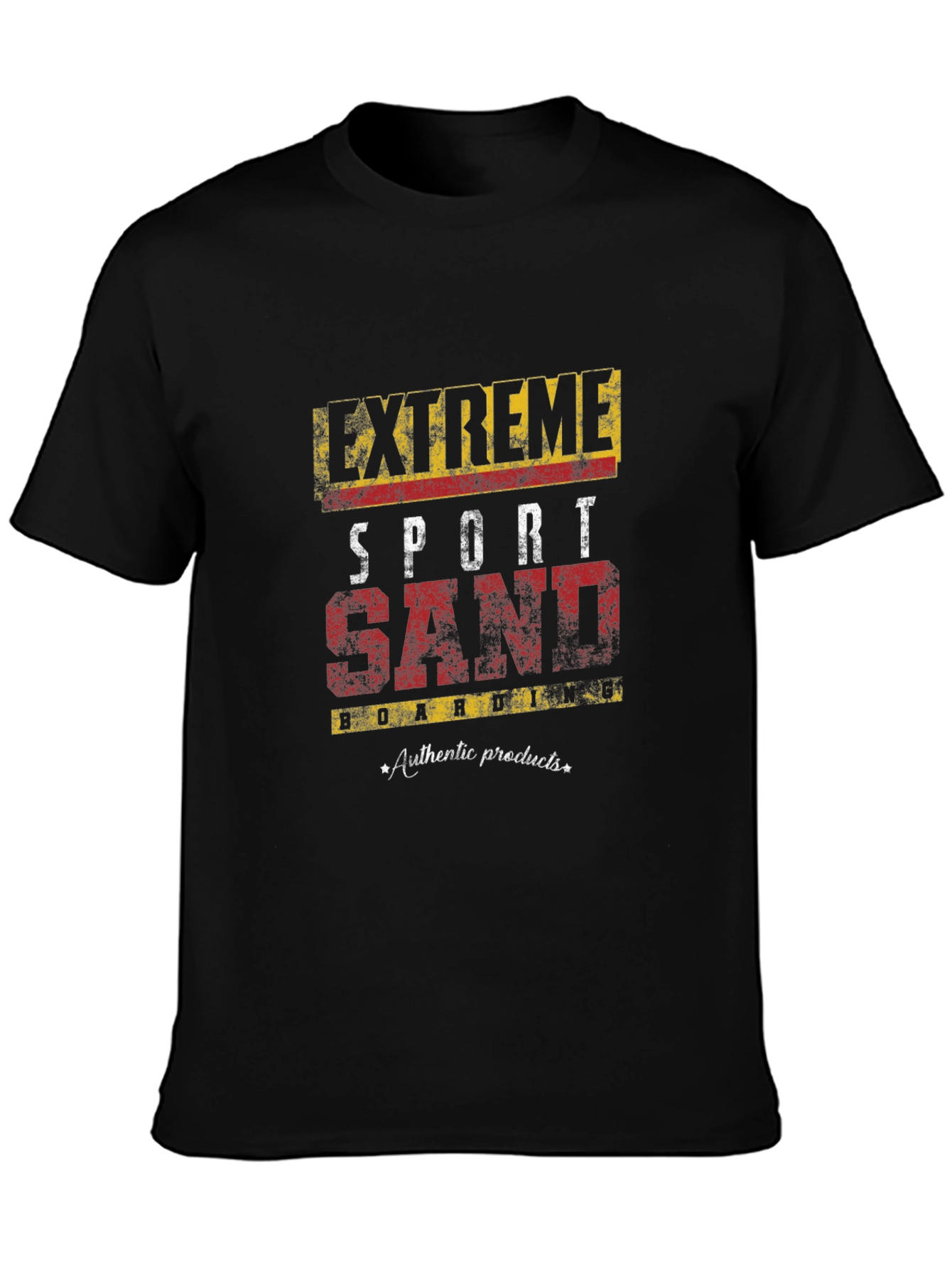Extreme Sport Sand Boarding Graphic T-Shirt
