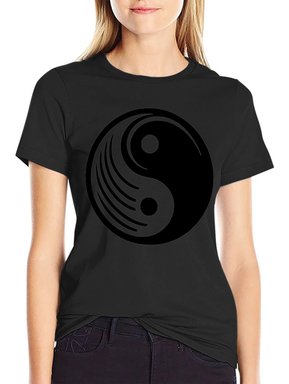 Yin Yang Graphic Tee - Balance and Style