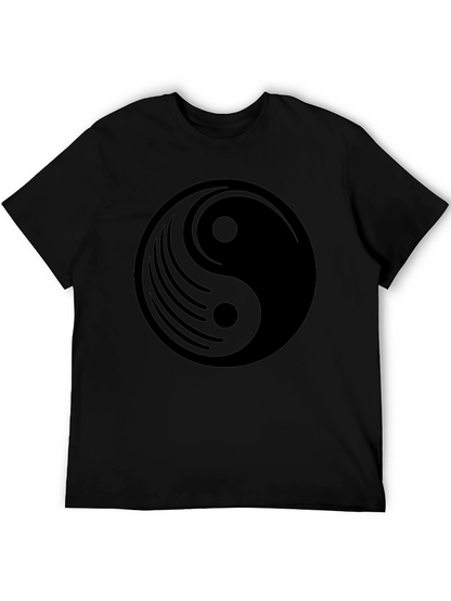 Yin Yang Graphic Tee - Balance and Style