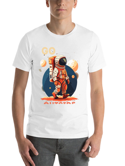 Go Outside Astronaut T-Shirt