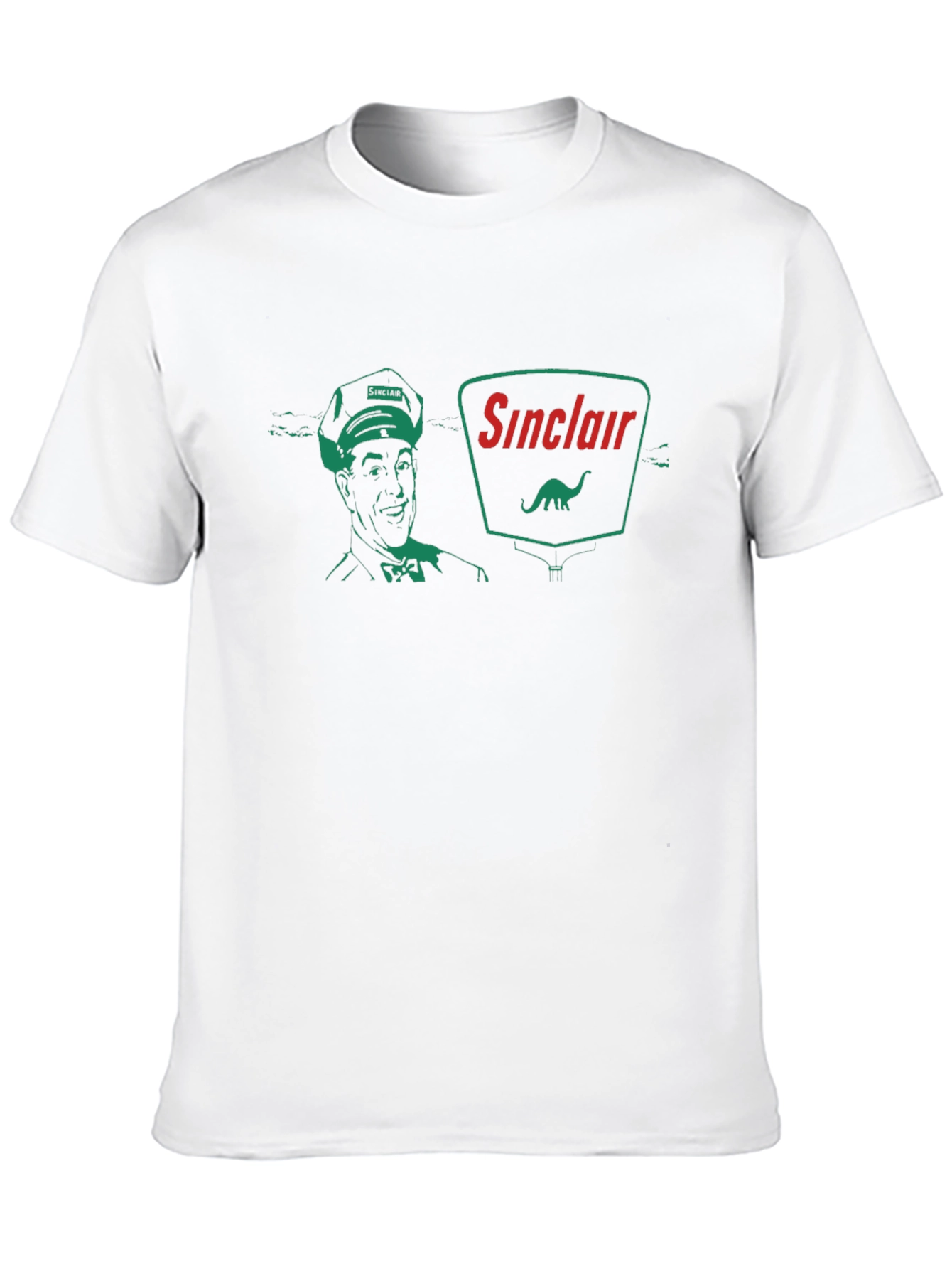Sinclair Service Black T-Shirt - Retro Gas Station