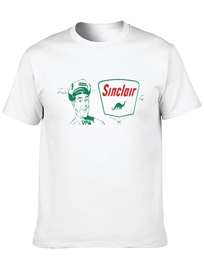 Sinclair Service Black T-Shirt - Retro Gas Station