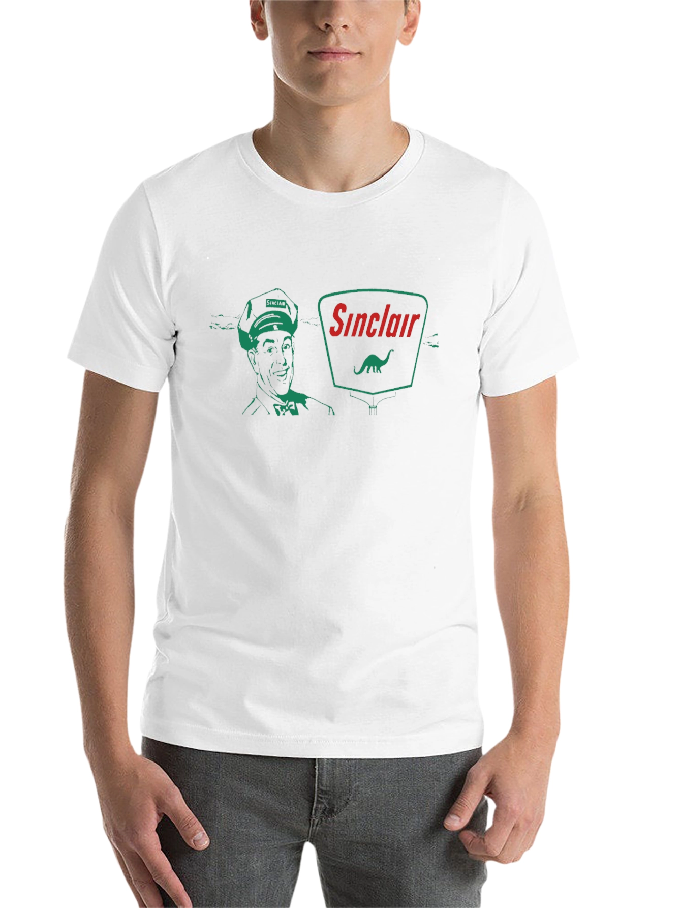 Sinclair Service Black T-Shirt - Retro Gas Station
