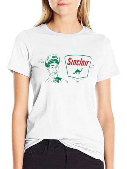 Sinclair Service Black T-Shirt - Retro Gas Station