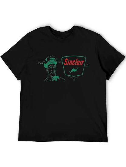 Sinclair Service Black T-Shirt - Retro Gas Station