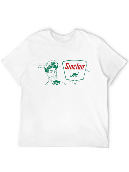 Sinclair Service Black T-Shirt - Retro Gas Station