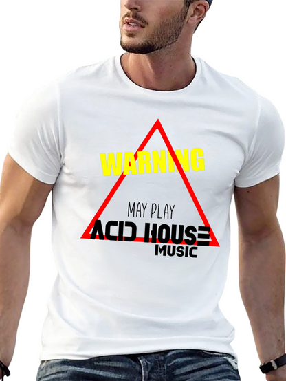 Warning: Acid House Music T-Shirt