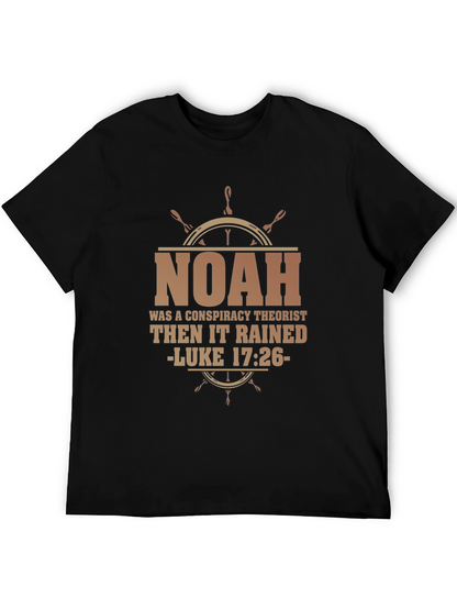 Noah Conspiracy Theorist T-Shirt