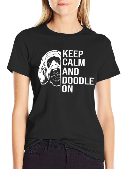 Keep Calm and Doodle On T-Shirt