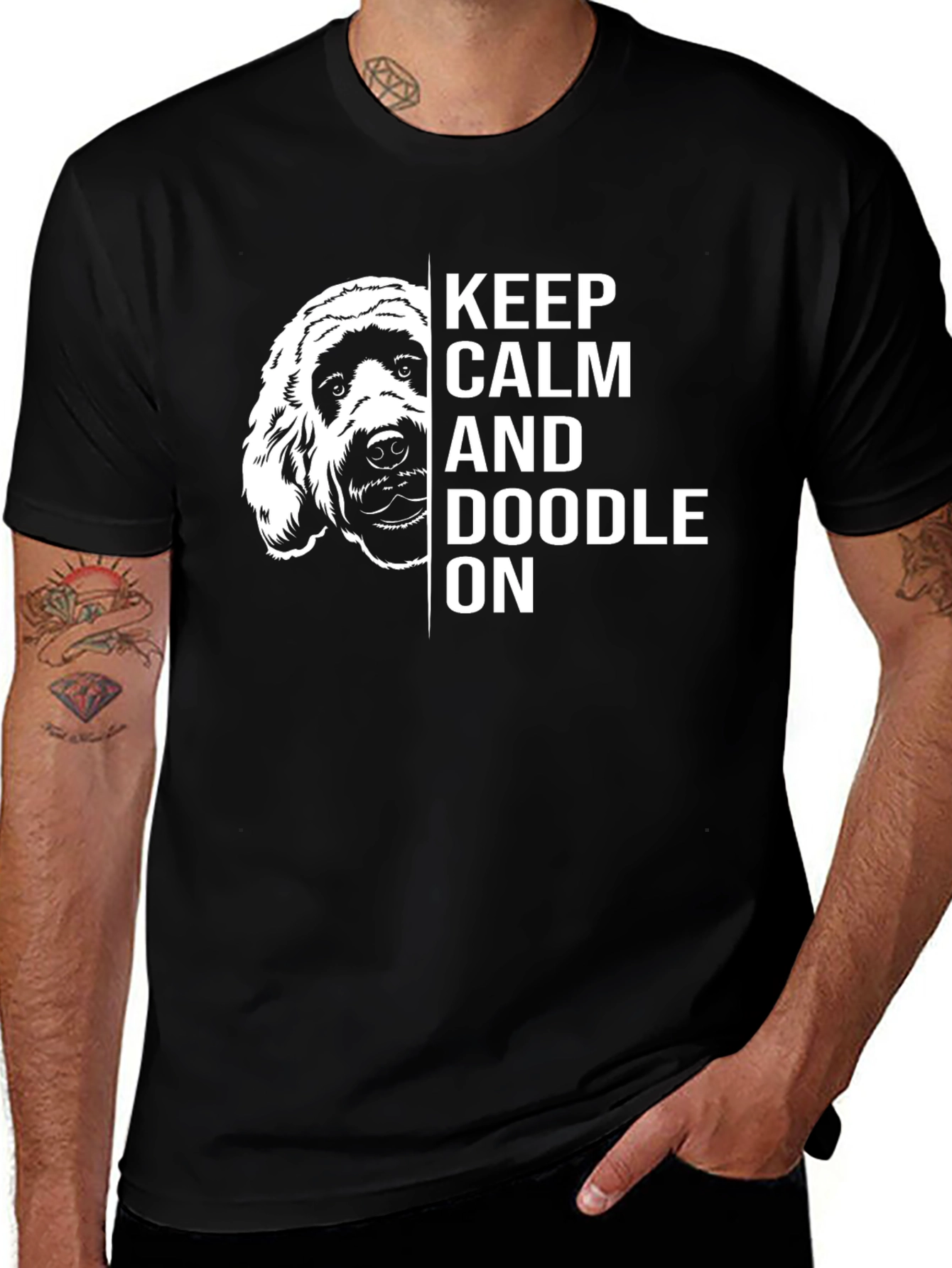 Keep Calm and Doodle On T-Shirt