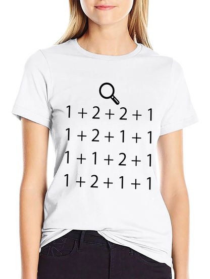 Math Equation T-Shirt - Black Novelty Tee