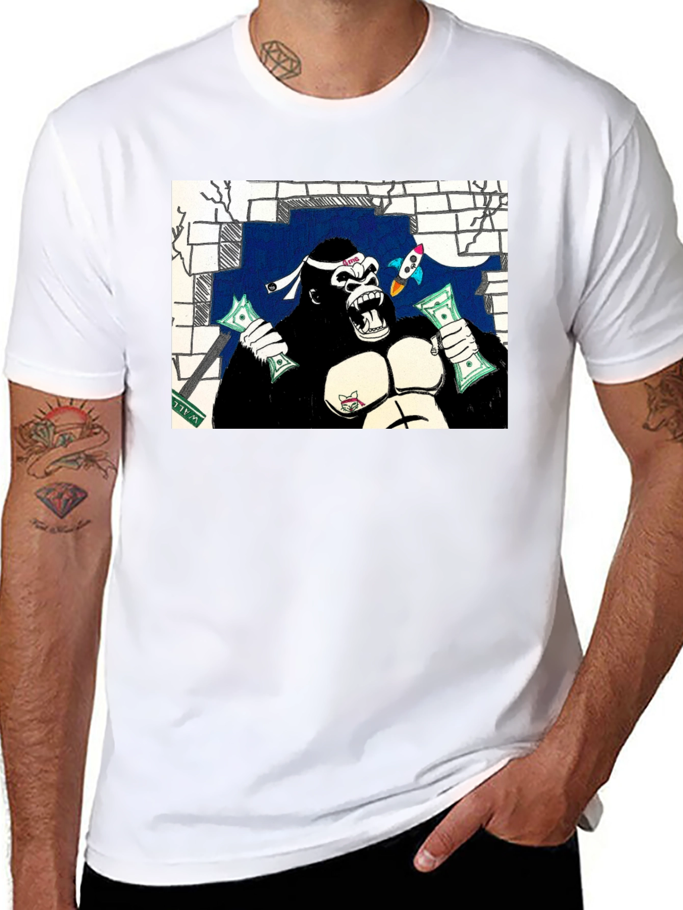 Ape Investor T-Shirt - Wall Street Bets