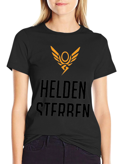 Helden Sterben Black Graphic Tee