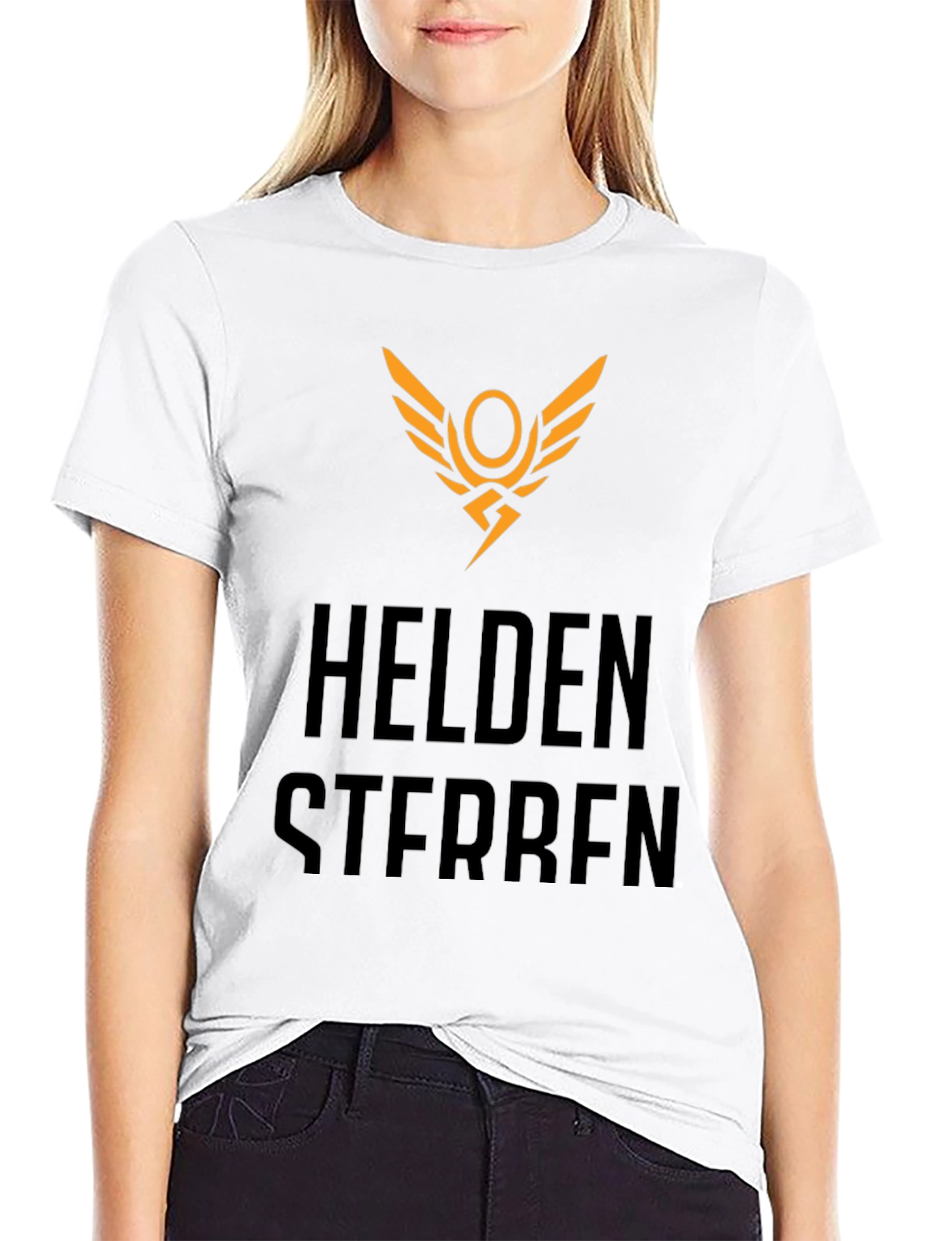 Helden Sterben Black Graphic Tee