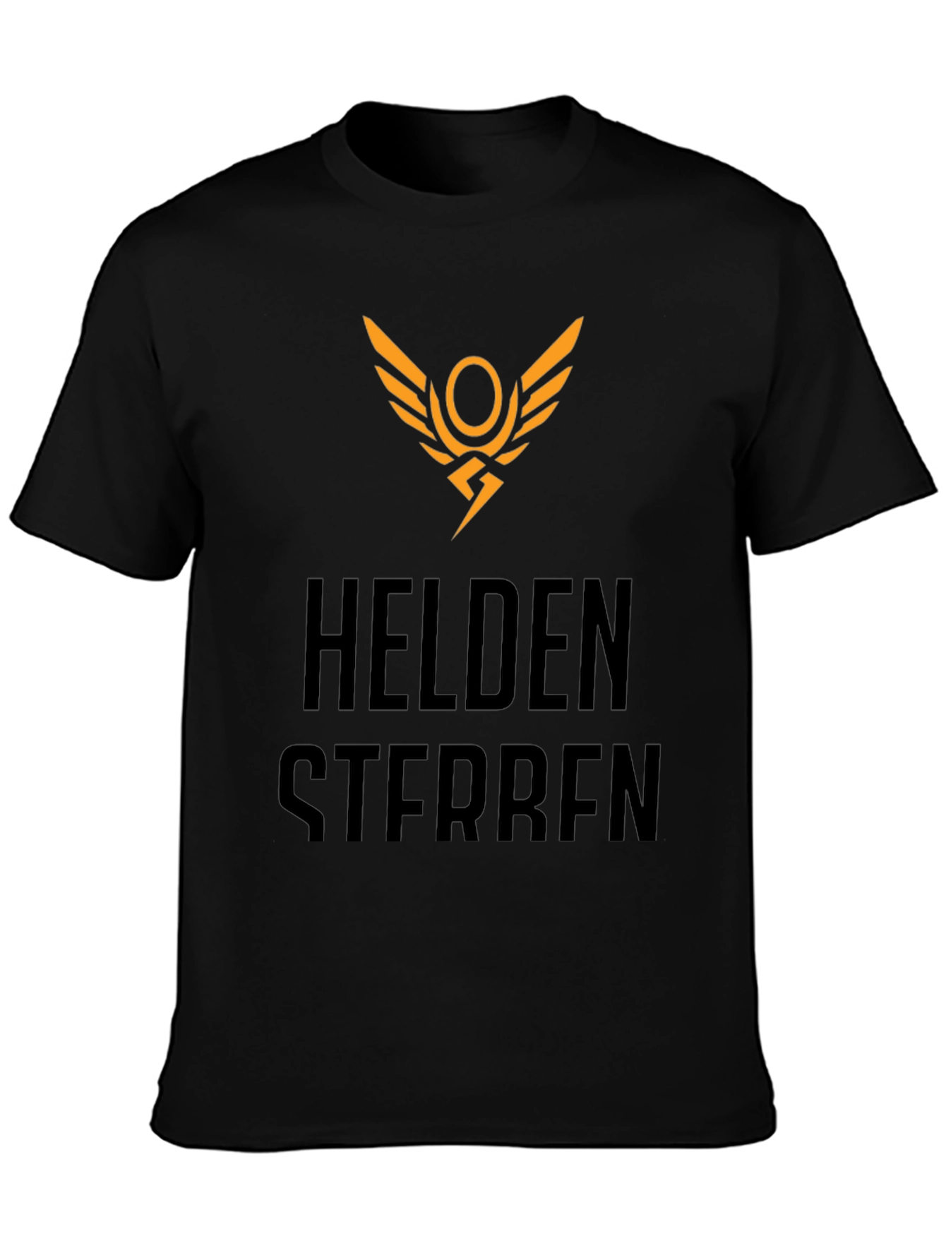 Helden Sterben Black Graphic Tee