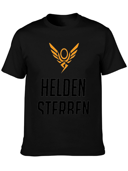 Helden Sterben Black Graphic Tee