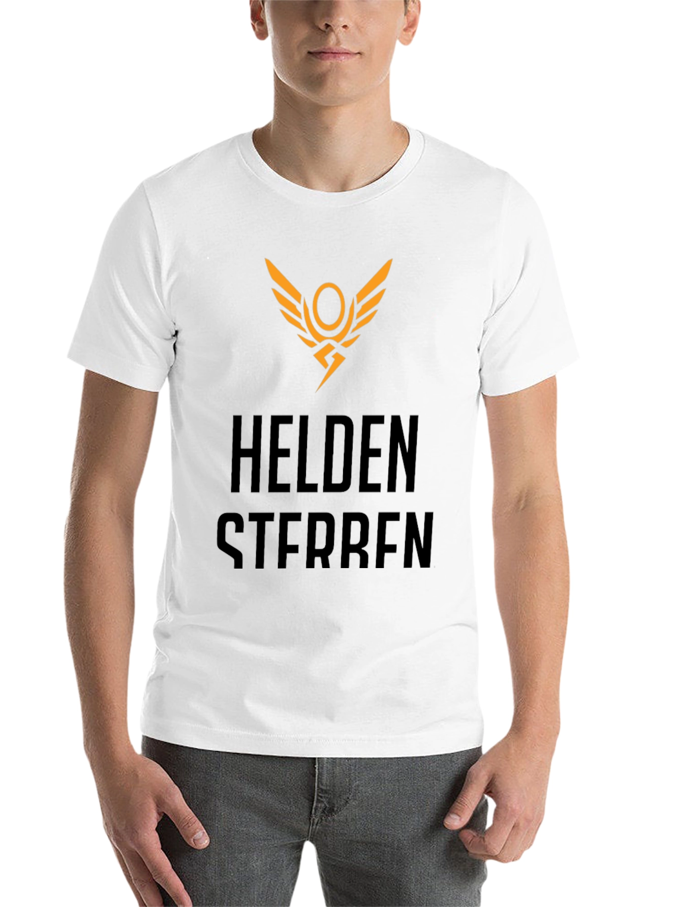 Helden Sterben Black Graphic Tee