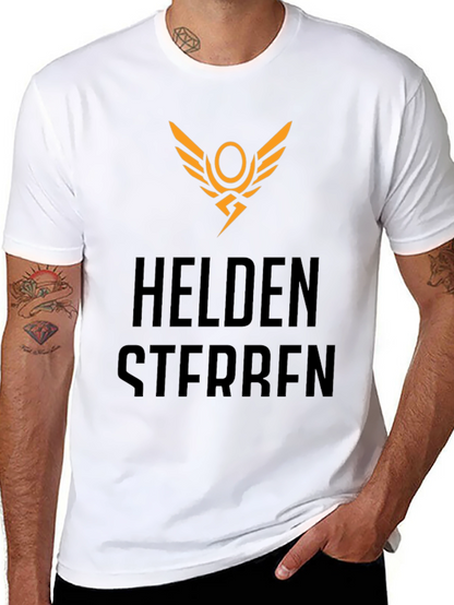 Helden Sterben Black Graphic Tee