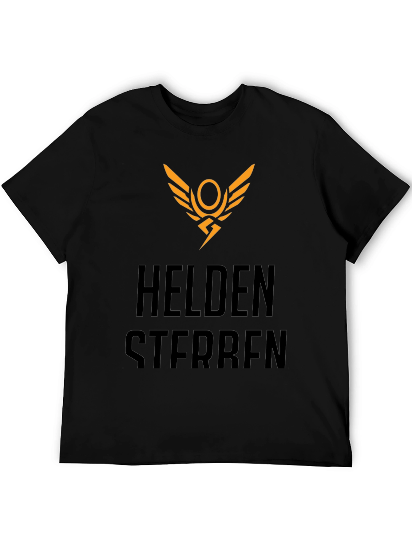 Helden Sterben Black Graphic Tee