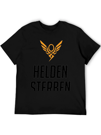 Helden Sterben Black Graphic Tee