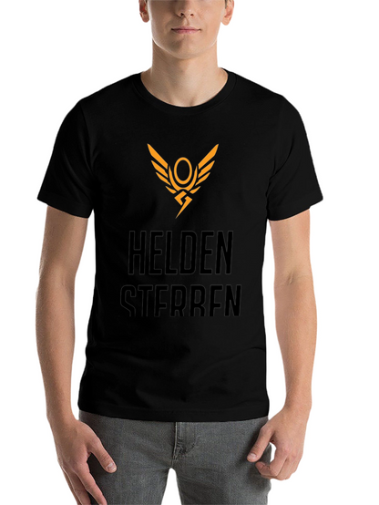 Helden Sterben Black Graphic Tee