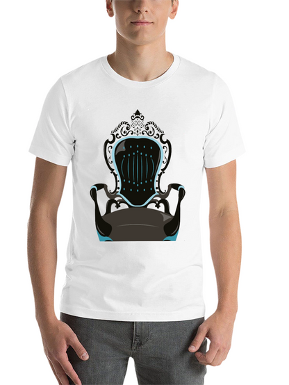 Novelty Throne Graphic Tee - Mens Black T-Shirt