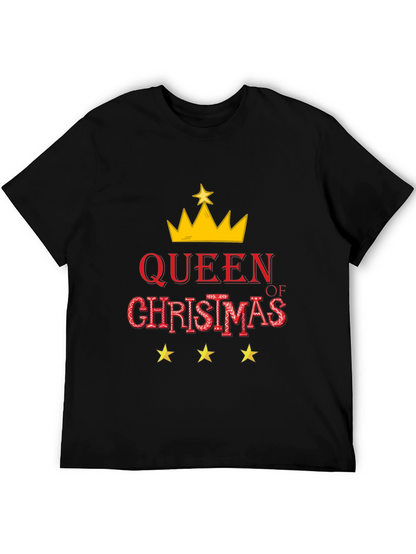 Queen of Christmas Graphic Tee - Holiday Cheer