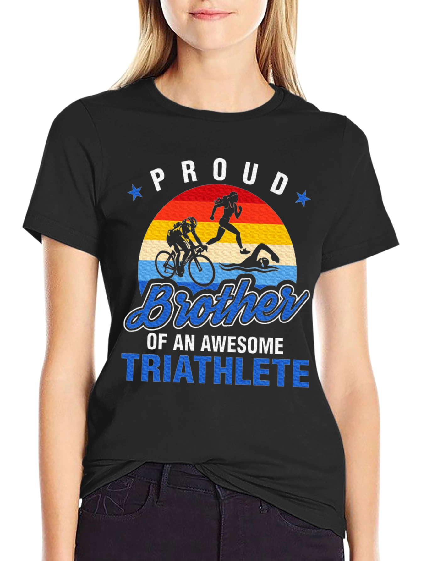 Proud Brother of a Triathlete T-Shirt