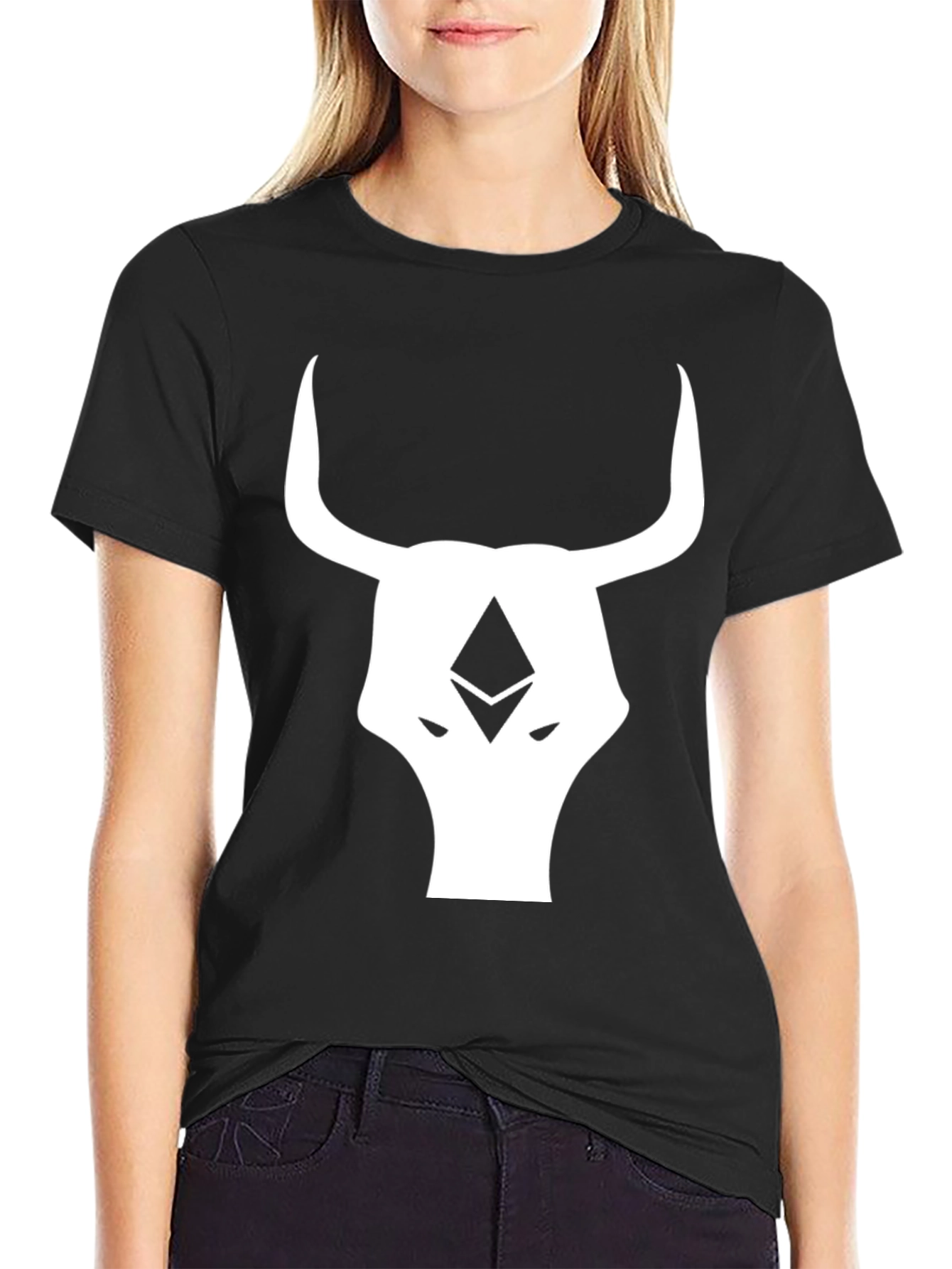 Ethereum Bull Black T-Shirt