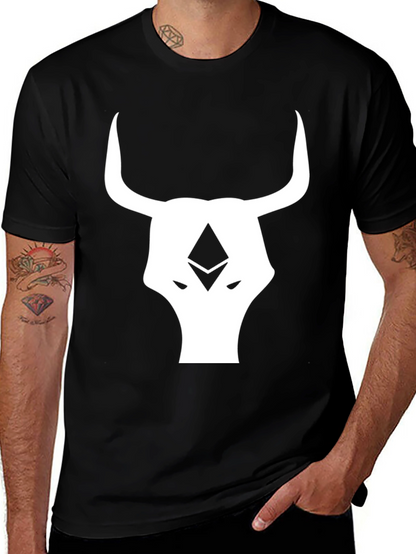Ethereum Bull Black T-Shirt