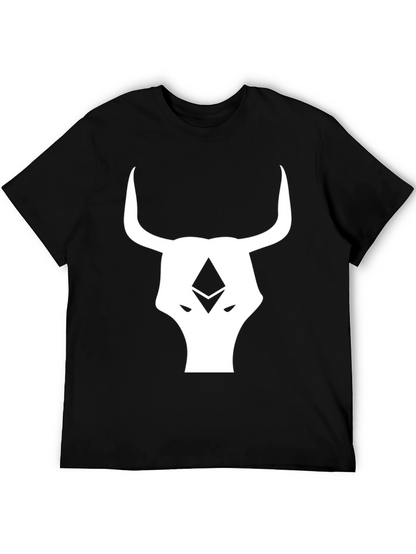 Ethereum Bull Black T-Shirt