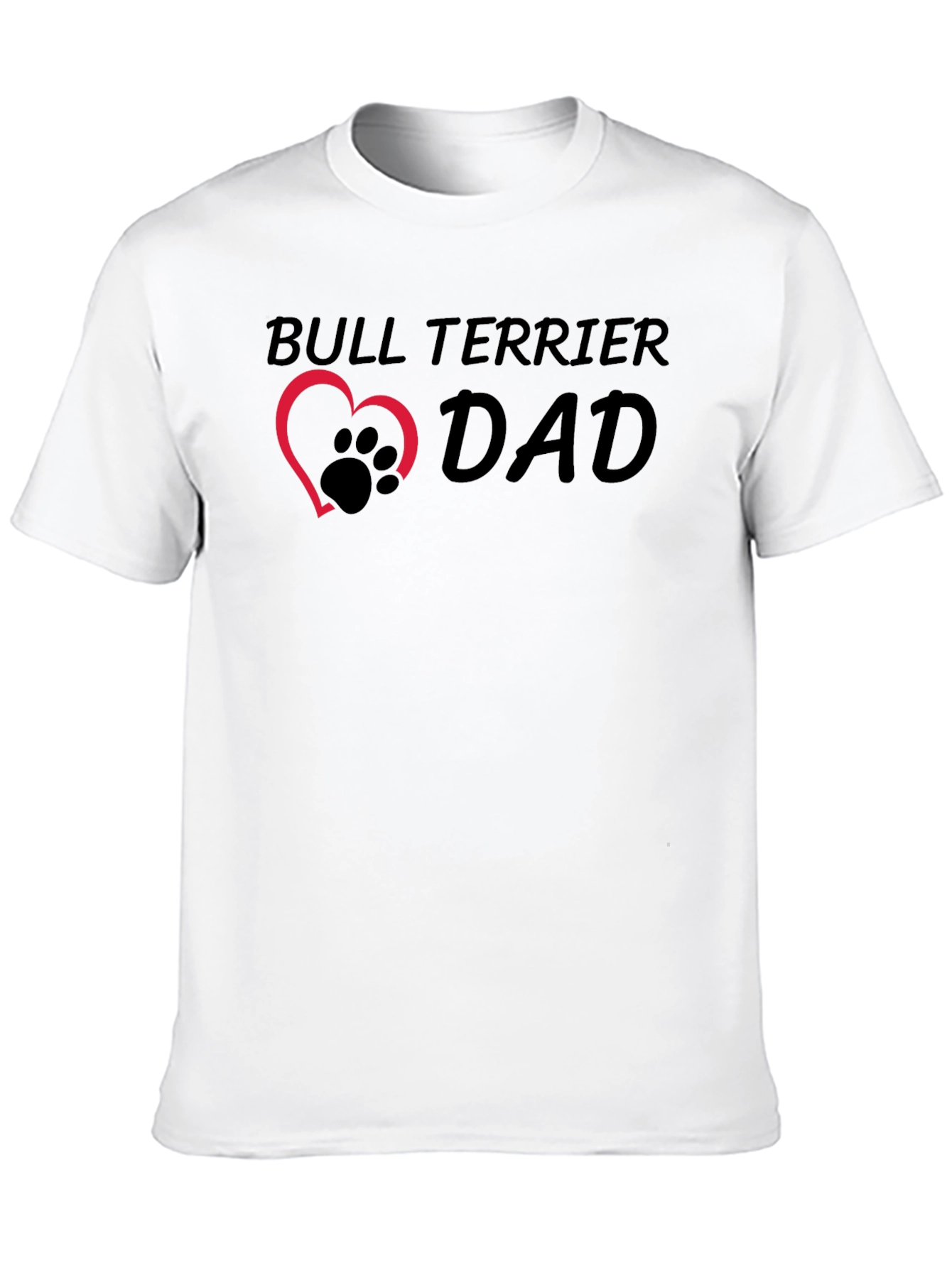 Bull Terrier Dad T-Shirt - Pet Lover Apparel