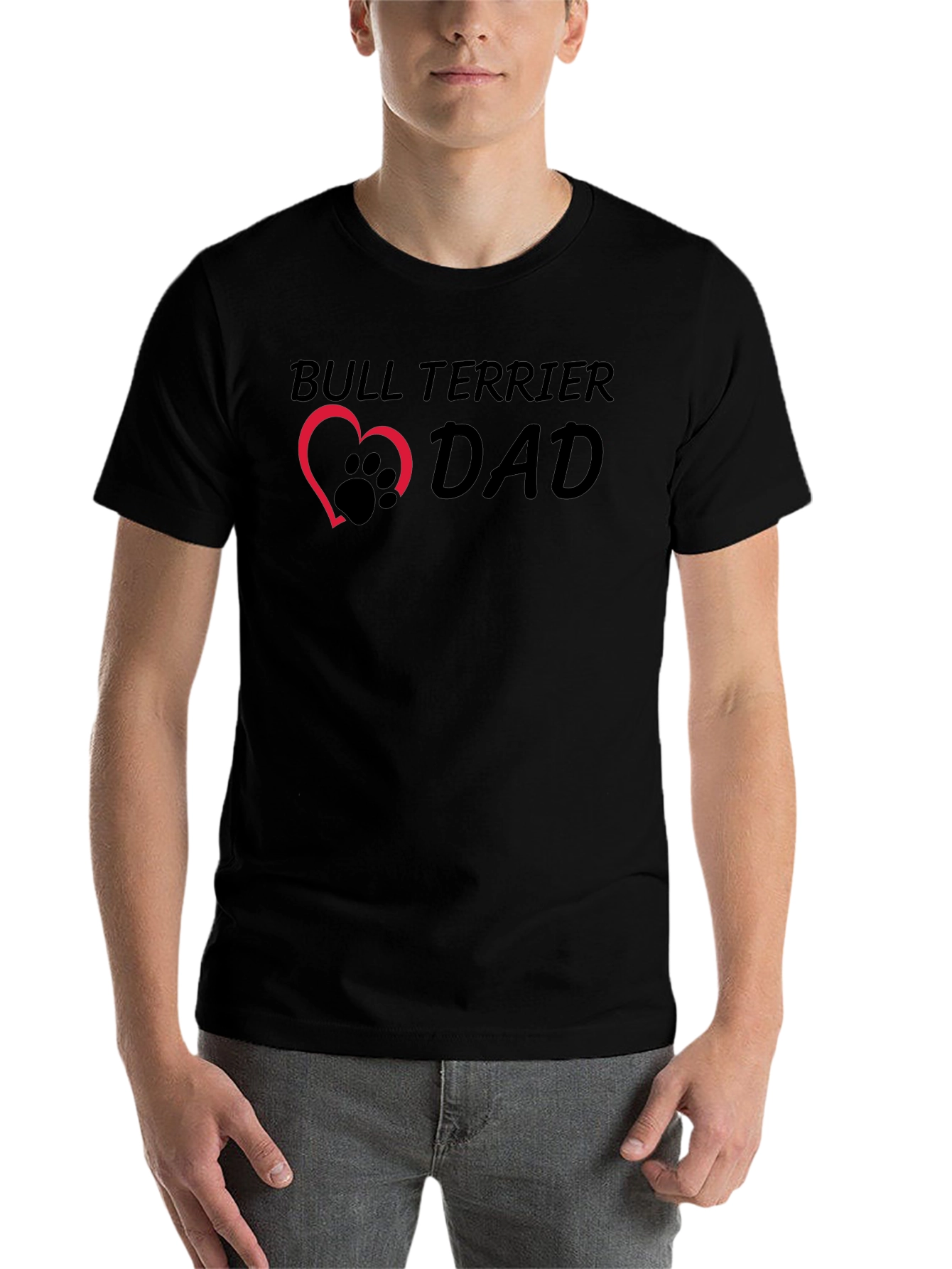 Bull Terrier Dad T-Shirt - Pet Lover Apparel