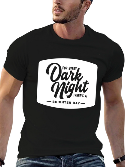 Dark Night Brighter Day Graphic T-Shirt