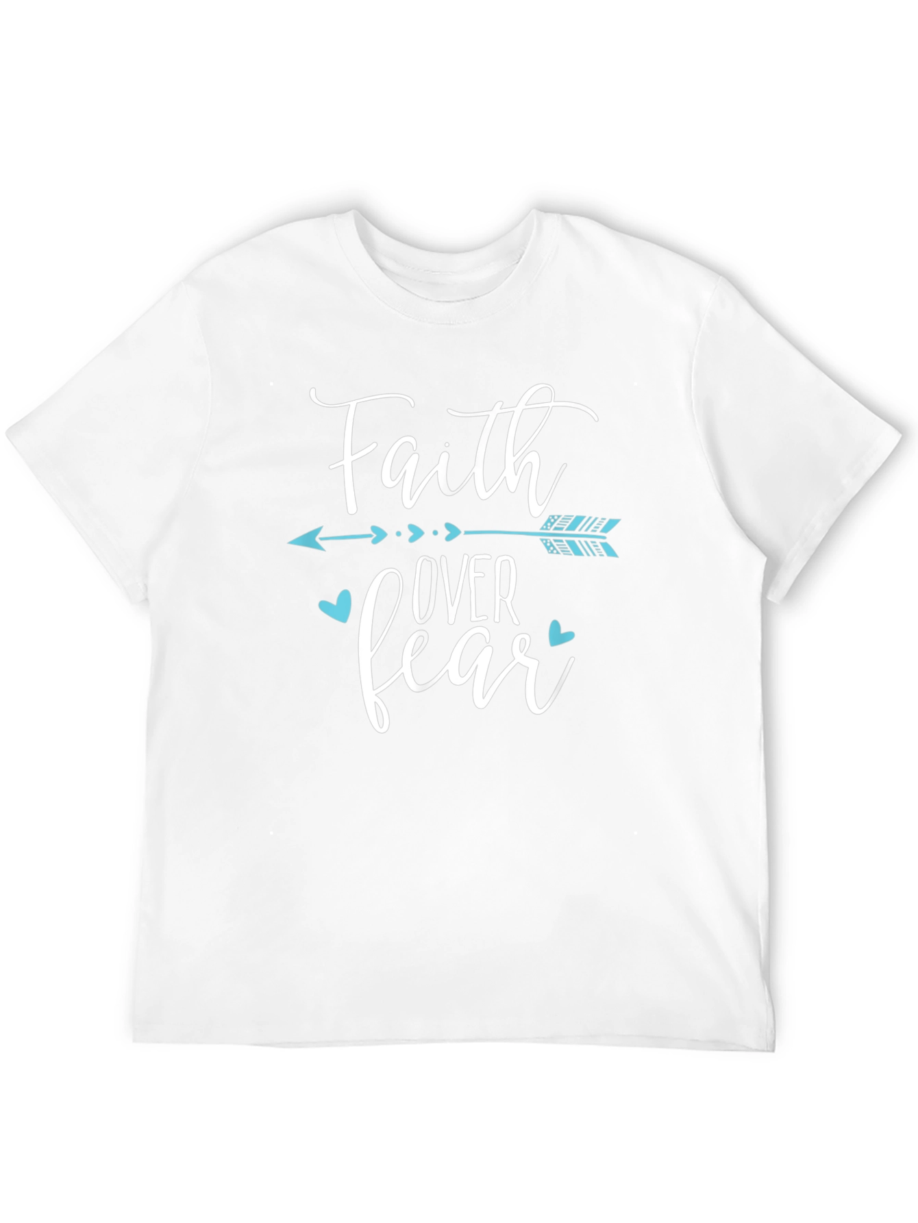 Faith Over Fear Graphic Tee - Black