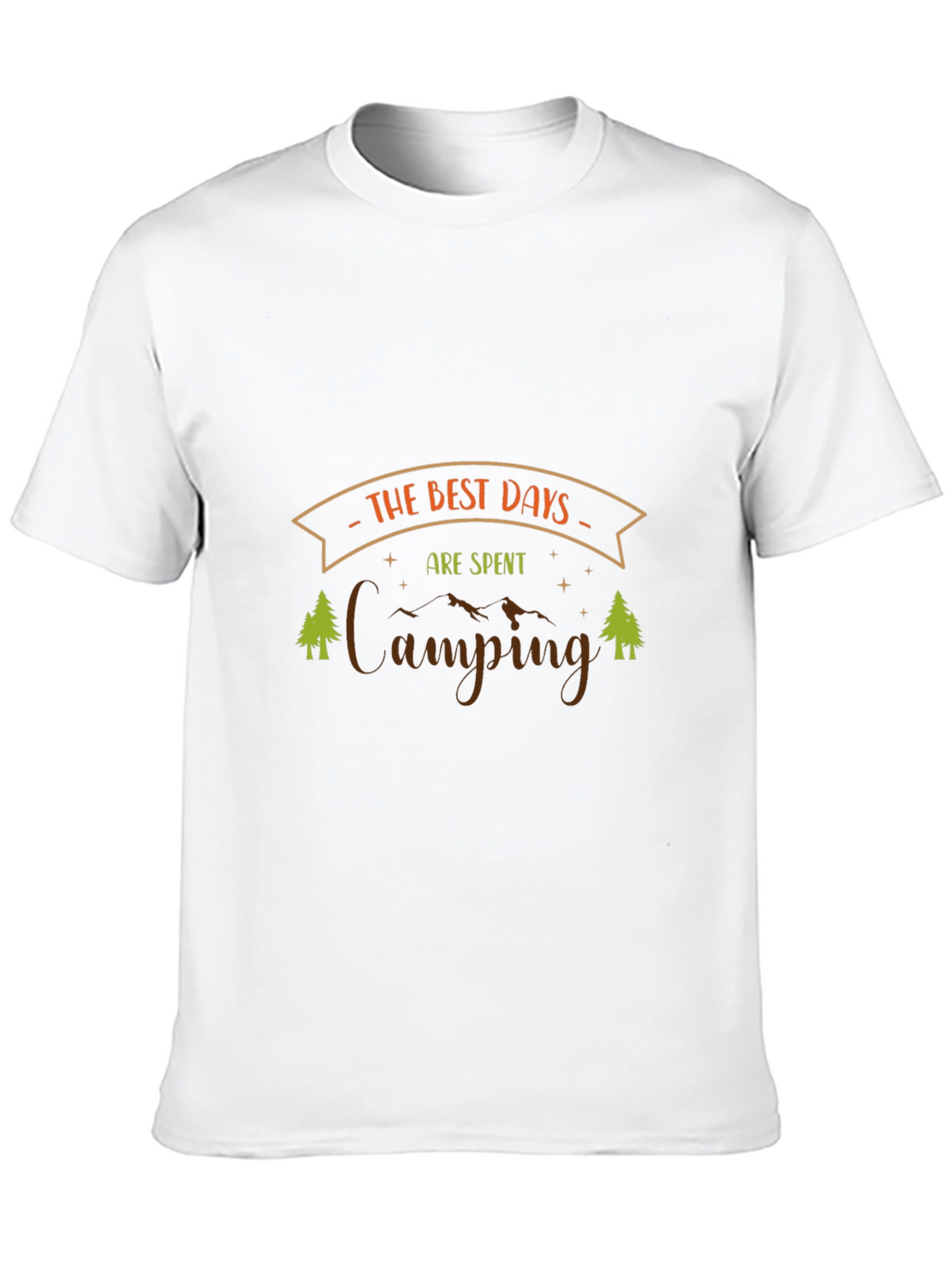 Camping Adventure T-Shirt: Best Days are Spent Camping