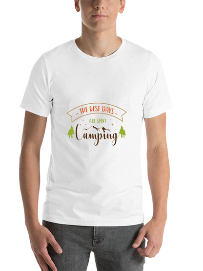 Camping Adventure T-Shirt: Best Days are Spent Camping