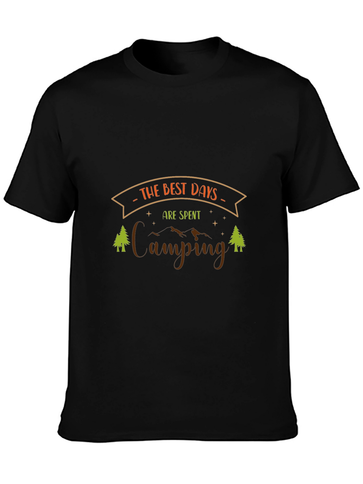 Camping Adventure T-Shirt: Best Days are Spent Camping
