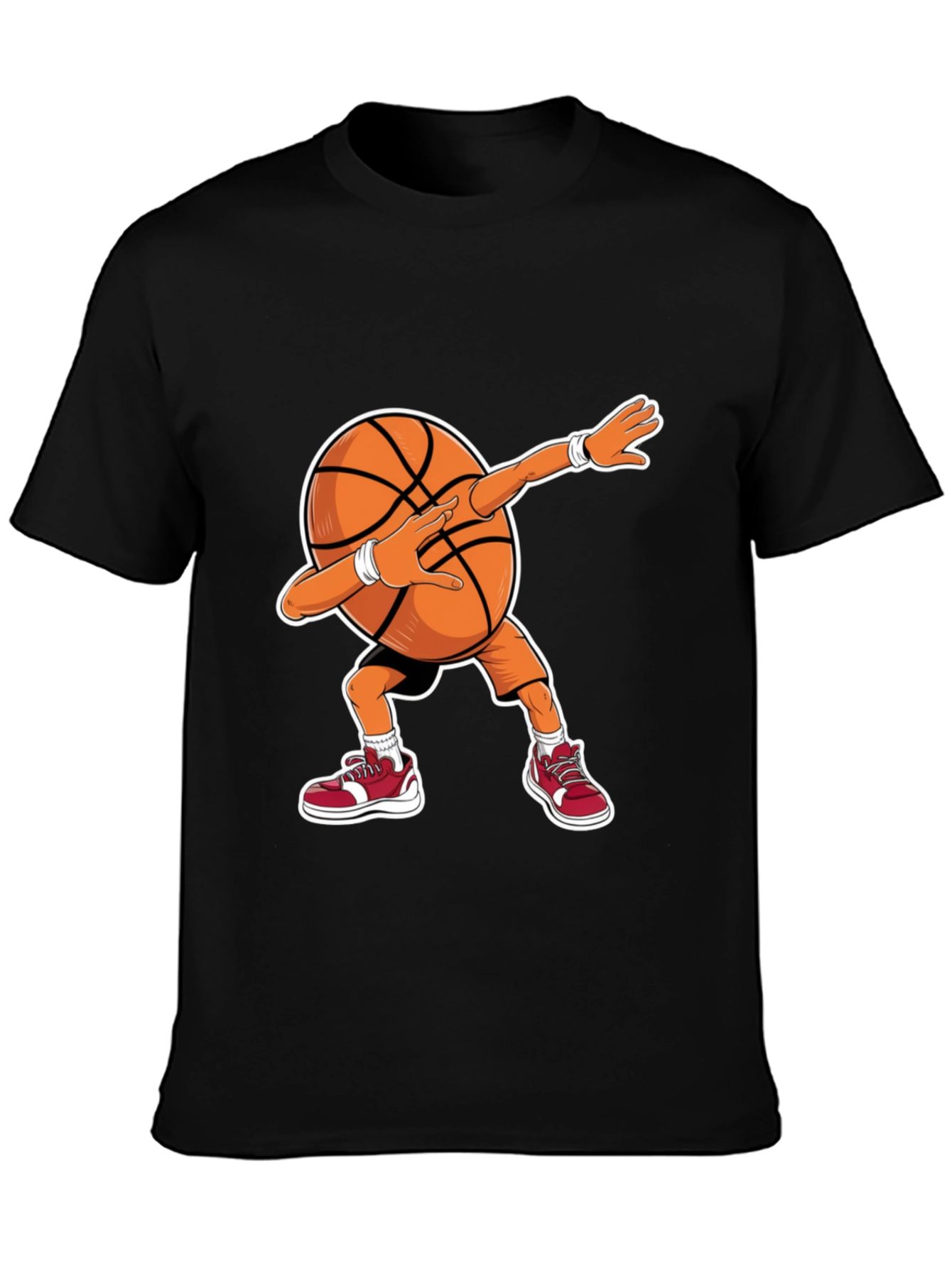 Dabbing Basketball Graphic Tee