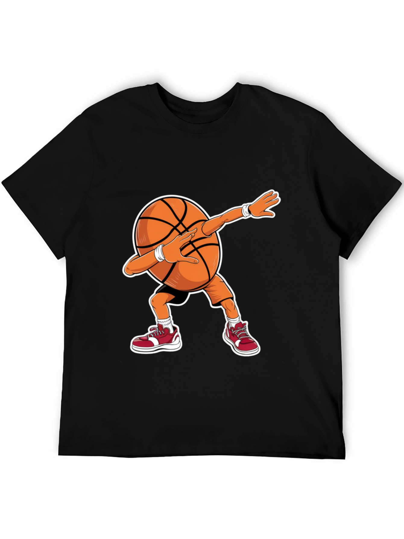 Dabbing Basketball Graphic Tee