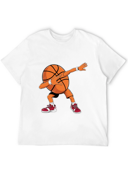 Dabbing Basketball Graphic Tee