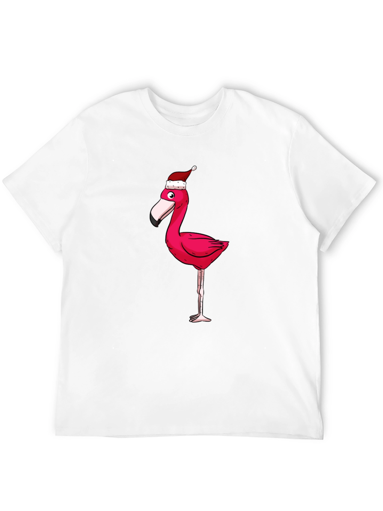 Festive Flamingo Graphic Tee