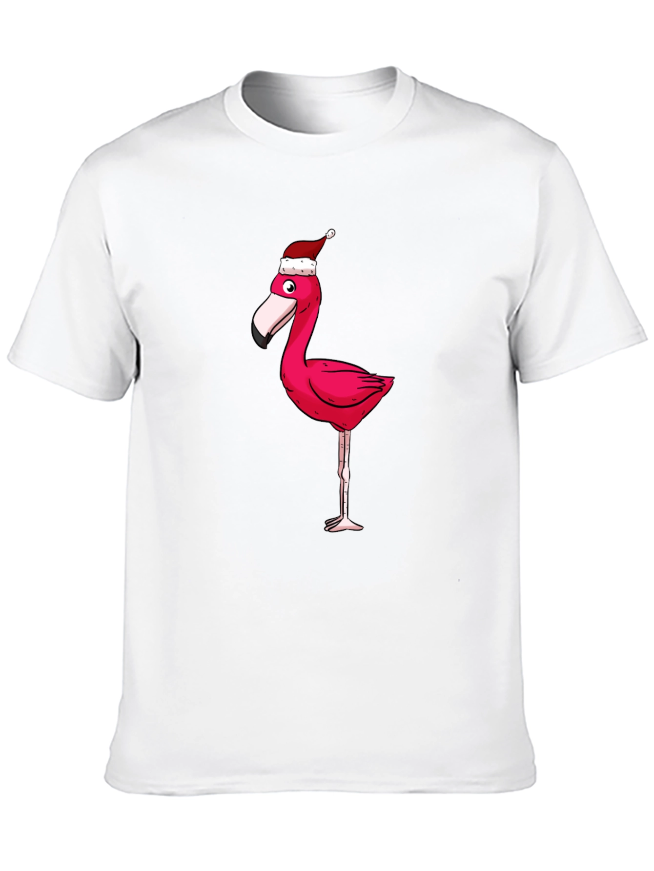 Festive Flamingo Graphic Tee