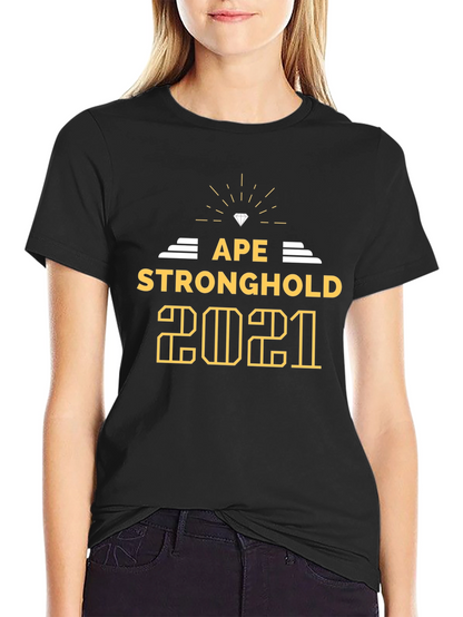 Ape Stronghold 2021 Black Graphic Tee
