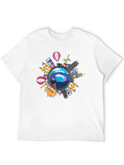 World Traveler Graphic T-Shirt