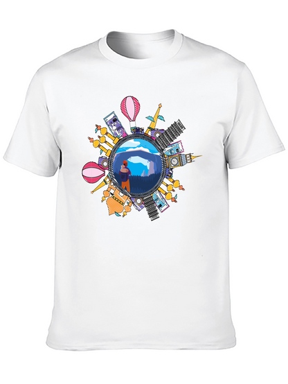 World Traveler Graphic T-Shirt